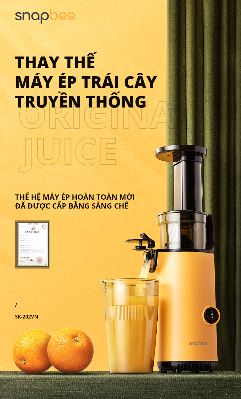 M&aacute;y &eacute;p chậm Snapbee: Rẻ, xinh, d&ugrave;ng ổn nhưng kh&ocirc;ng phải ai cũng n&ecirc;n mua - Ảnh 4.