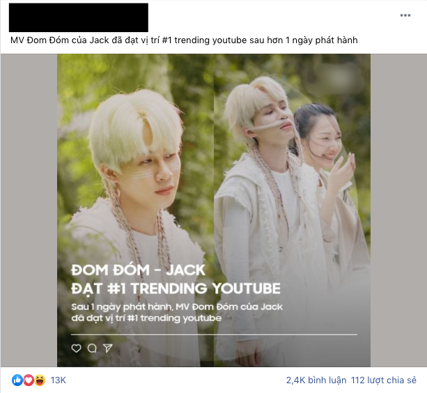 Đại chiến Vpop: Fan Sơn Tùng M-TP chê MV của Jack đạt top 1 trending không xứng đáng còn body shaming, Đom Đóm ra sức bảo vệ - Ảnh 3.