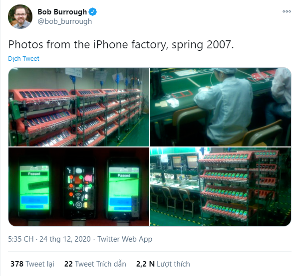 Những bức ảnh hiếm hoi về dây chuyền sản xuất chiếc iPhone đầu tiên năm 2007, cư dân mạng lại rần rần nhắc về quá khứ đen tối của Apple - Ảnh 2.
