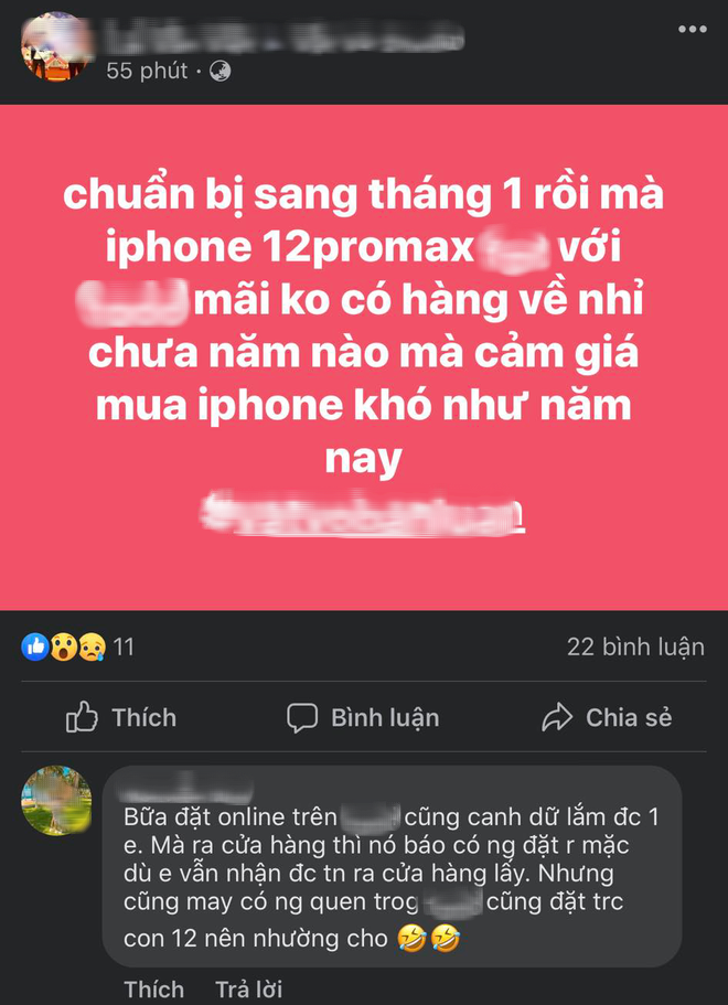 Cộng đồng mạng bức xúc khi iPhone 12 Pro Max cháy hàng dịp cuối năm, các cửa hàng đồng loạt tăng giá - Ảnh 2.