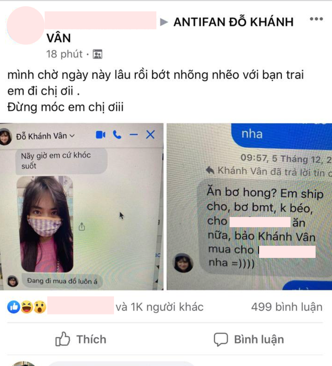 Khanh Van spoke about the suspicion of releasing boyfriends with boyfriends when he was included in the antifan group - Photo 2.