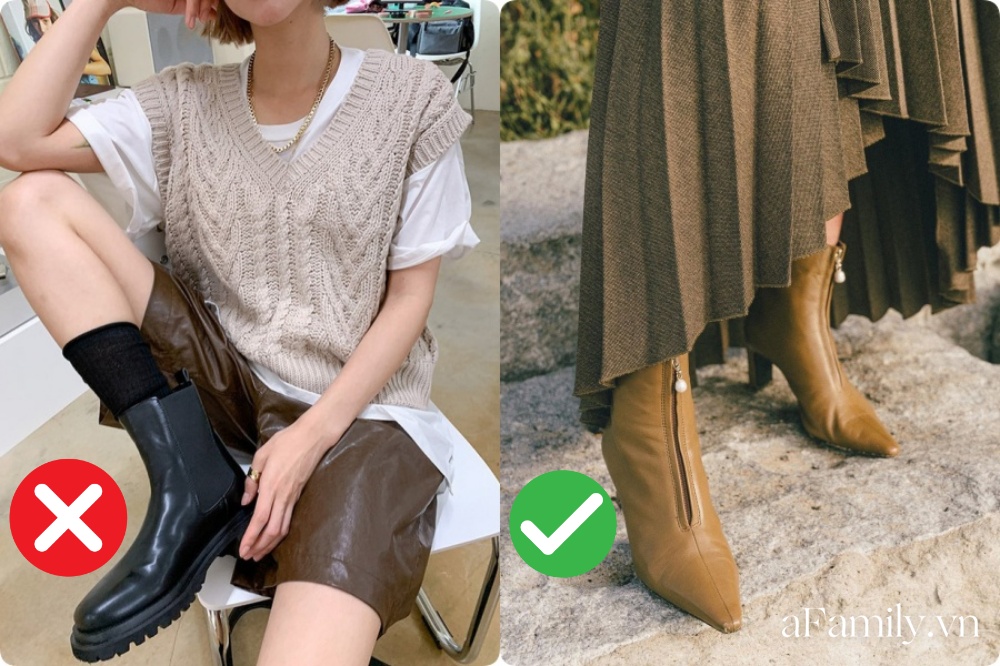 Chân ngắn, chân to hay vòng kiềng... tìm ngay công thức diện boots tốt khoe xấu che, tôn dáng nhất cho đôi chân của chị em - Ảnh 3. Chân ngắn, chân to hay vòng kiềng... tìm ngay công thức diện boots tốt khoe xấu che, tôn dáng nhất cho đôi chân của chị em - Ảnh 3.