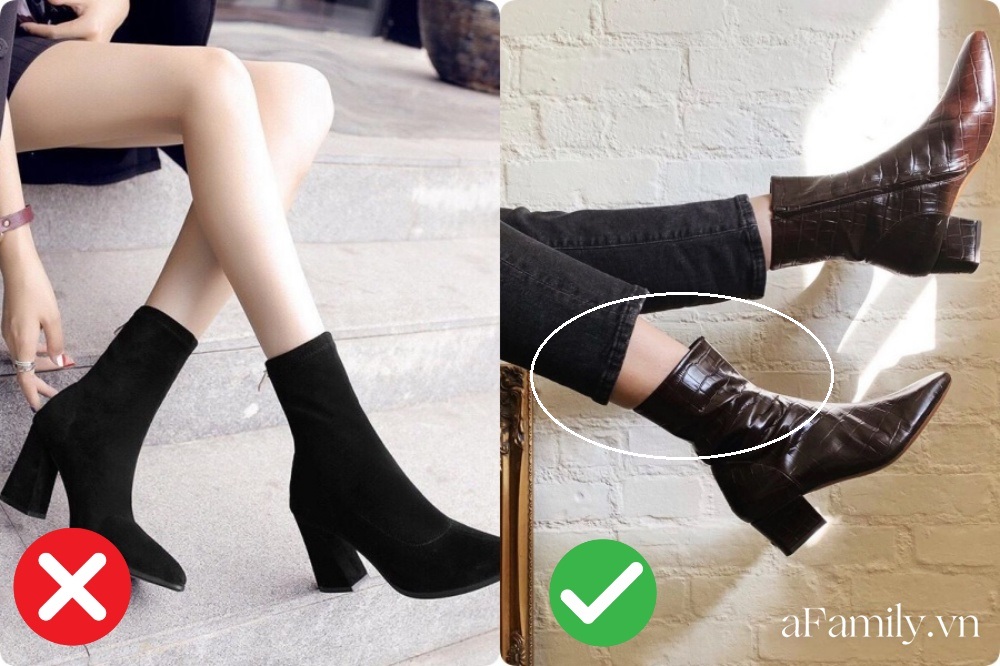 Chân ngắn, chân to hay vòng kiềng... tìm ngay công thức diện boots tốt khoe xấu che, tôn dáng nhất cho đôi chân của chị em - Ảnh 4. Chân ngắn, chân to hay vòng kiềng... tìm ngay công thức diện boots tốt khoe xấu che, tôn dáng nhất cho đôi chân của chị em - Ảnh 4.