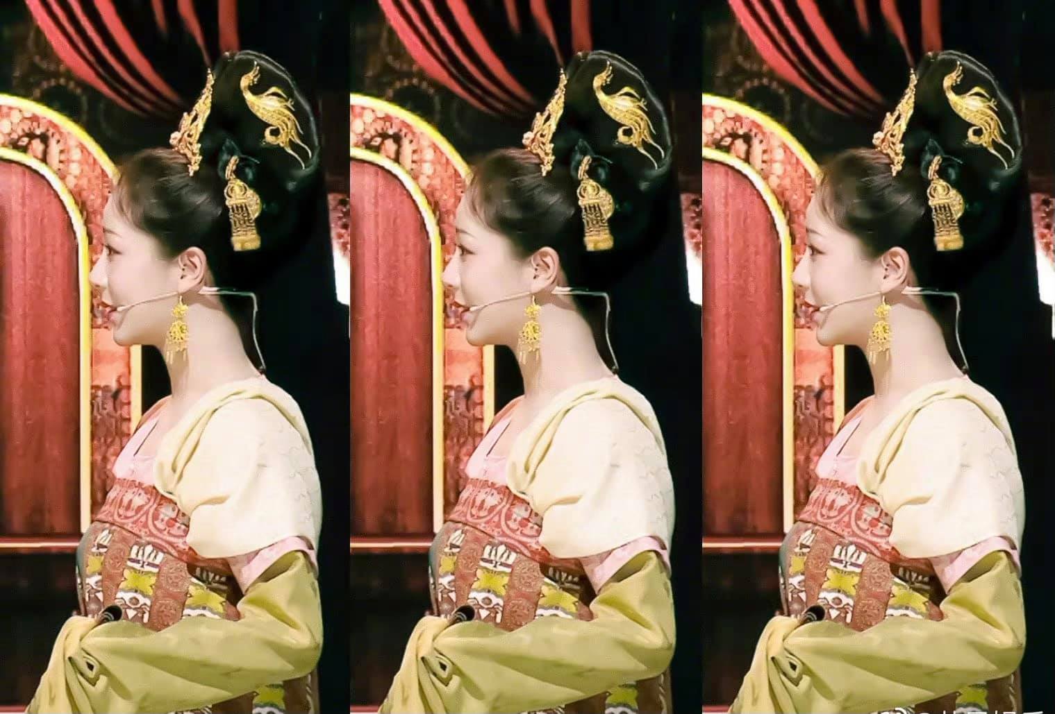 Dương Tử lộ ảnh chưa chỉnh sửa khi hóa công chúa thời Đường, fan vẫn hết lời khen ngợi: Mũm mĩm tí lại xinh! - Ảnh 3. Dương Tử lộ ảnh chưa chỉnh sửa khi hóa công chúa thời Đường, fan vẫn hết lời khen ngợi: Mũm mĩm tí lại xinh! - Ảnh 3.
