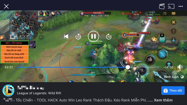 Hacker Việt muốn phá nát Tốc Chiến server Đông Nam Á, livestream hack auto win, hàng loạt người bị dắt mũi - Ảnh 5.