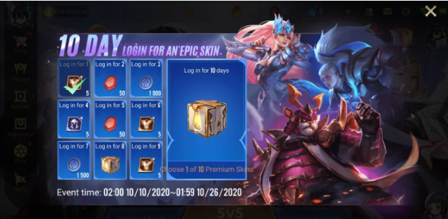 Garena tặng dồn dập skin mới cứng, game thủ Liên Quân ngỡ ngàng: Cứ bậc A là FREE? - Ảnh 1.