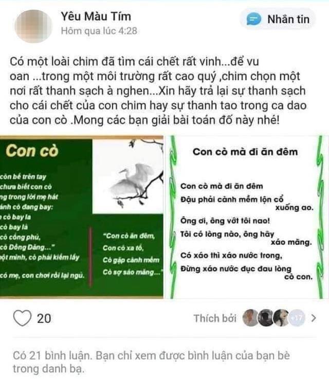 Vụ nữ sinh An Giang nghi tự tử: Có đình chỉ giáo viên viết lời lẽ vô cảm trên mạng xã hội? - Ảnh 1.