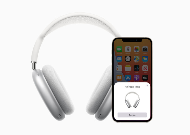 AirPods Max có khối lượng 385 gam, nặng hơn hầu hết các mẫu headphone cao cấp hiện nay - Ảnh 1.