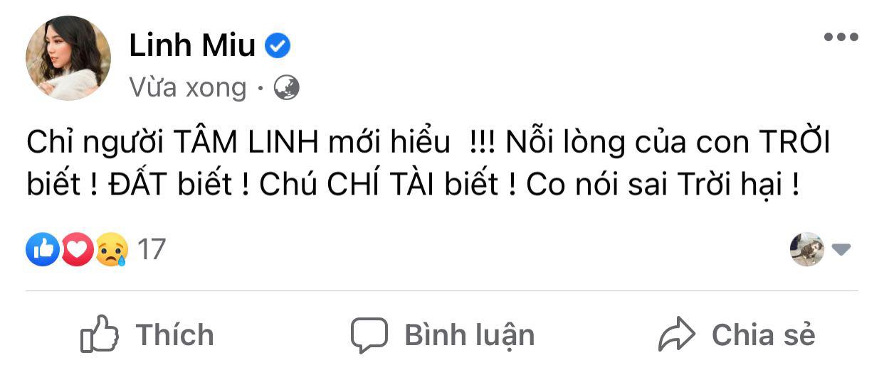 Fanpage Linh Miu posted a status waiting for NS Chi Tai to rest in an incomprehensible way: I congratulate you on coming home - Photo 3.