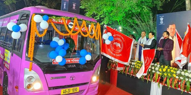 Để bảo vệ phụ nữ trước nạn xâm hại tình dục, Ấn Độ cho ra đời tuyến xe buýt màu hồng với những tính năng đặc biệt - Ảnh 1.