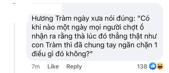 Giữa bão tố người đẹp đi hát rộ lại, dân mạng đào chia sẻ của Hương Tràm: Cứ thẳng thật có khi đã ngăn chặn được điều gì đó - Ảnh 6.