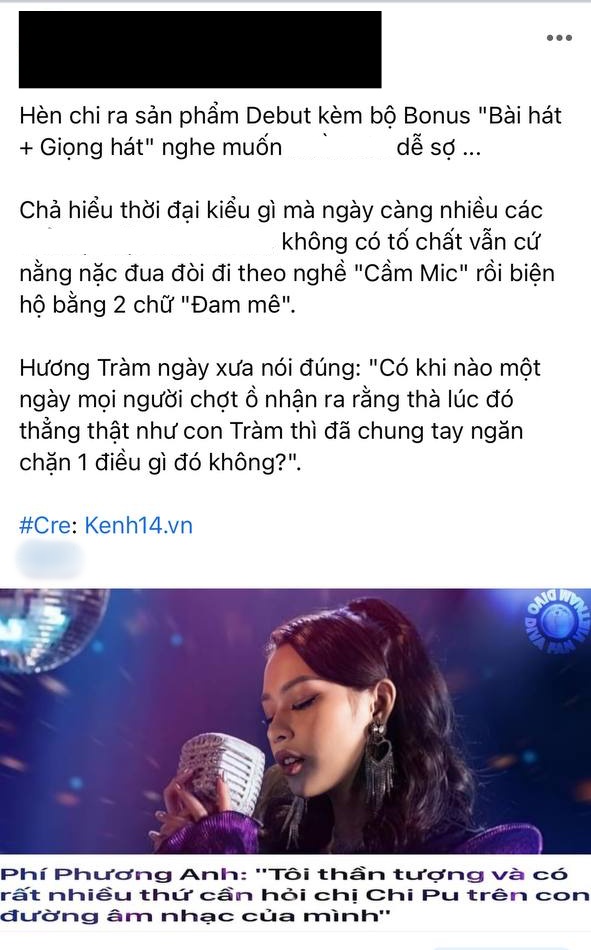 Giữa bão tố người đẹp đi hát rộ lại, dân mạng đào chia sẻ của Hương Tràm: Cứ thẳng thật có khi đã ngăn chặn được điều gì đó - Ảnh 5.