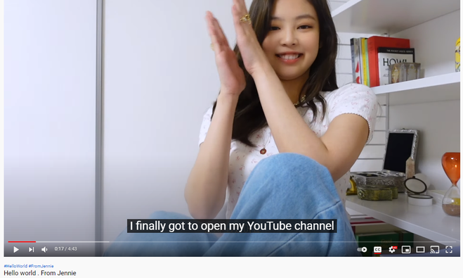 BLACKPINKs Jennie launches her own Youtube channel  Hashtag Legend