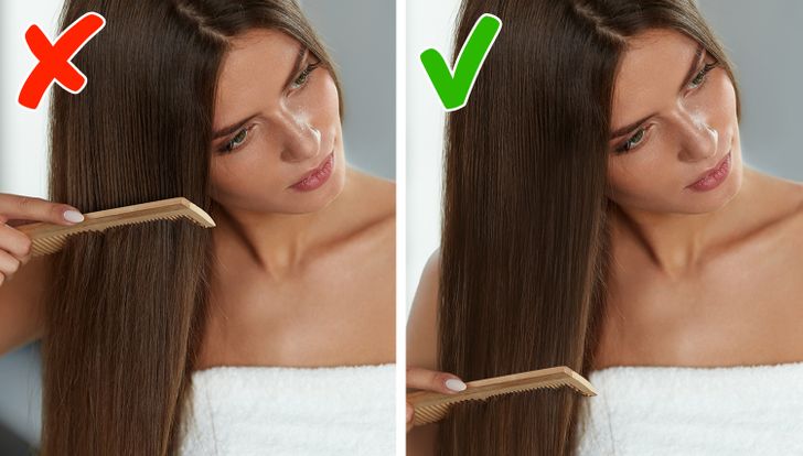 5 sai lầm khi chải tóc có thể làm hỏng mái tóc của bạn, sửa ngay nếu muốn tóc bóng mượt hơn - Ảnh 1.