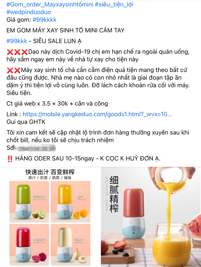 Chị Google review: Dùng thử máy xay sinh tố cầm tay Trung Quốc: xinh xắn, giá rẻ nhưng đúng là hàng nội địa cũng có nội địa this, nội địa that - Ảnh 1.