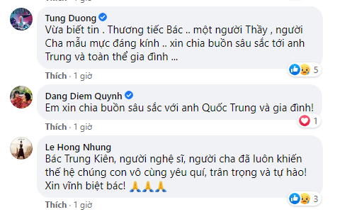 Nhạc sĩ Quốc Trung có chia sẻ đầu tiên sau khi bố ruột - NSND Trung Kiên qua đời - Ảnh 3.