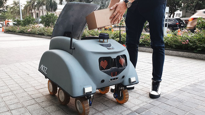 Nh&oacute;m bạn TP.HCM l&agrave;m robot nhắc nhở người kh&ocirc;ng đeo khẩu trang, gi&agrave;nh giải Nhất cuộc thi Hack C&ocirc; Vy - Ảnh 2.