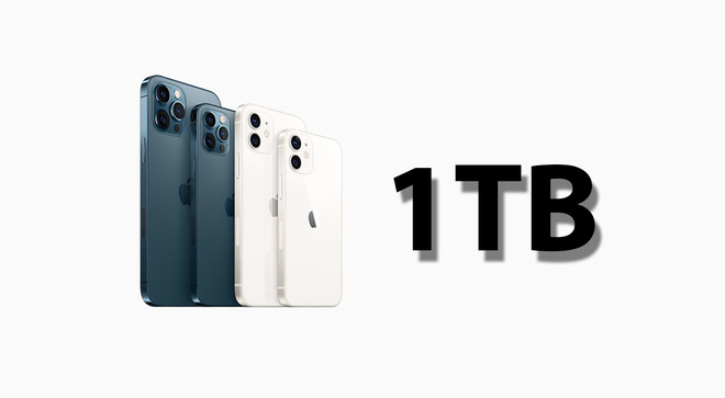 iPhone mới sẽ có thêm tuỳ chọn bộ nhớ 1TB - Ảnh 1.