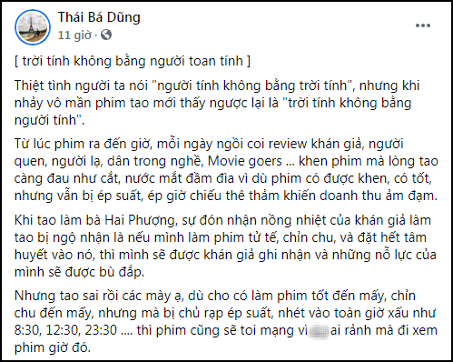 Ekip Võ Sinh Đại Chiến đăng đàn nghi con cưng bị ép suất chiếu, loạt nghệ sĩ lên tiếng an ủi còn khán giả than trời khắp MXH - Ảnh 2.