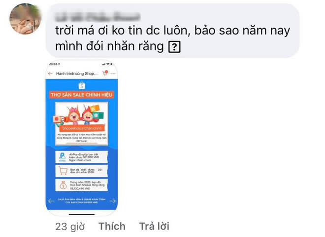 Cộng đồng mạng đua nhau khoe chiến tích săn sale năm 2020, có hoá đơn lên tới cả trăm triệu - Ảnh 4.