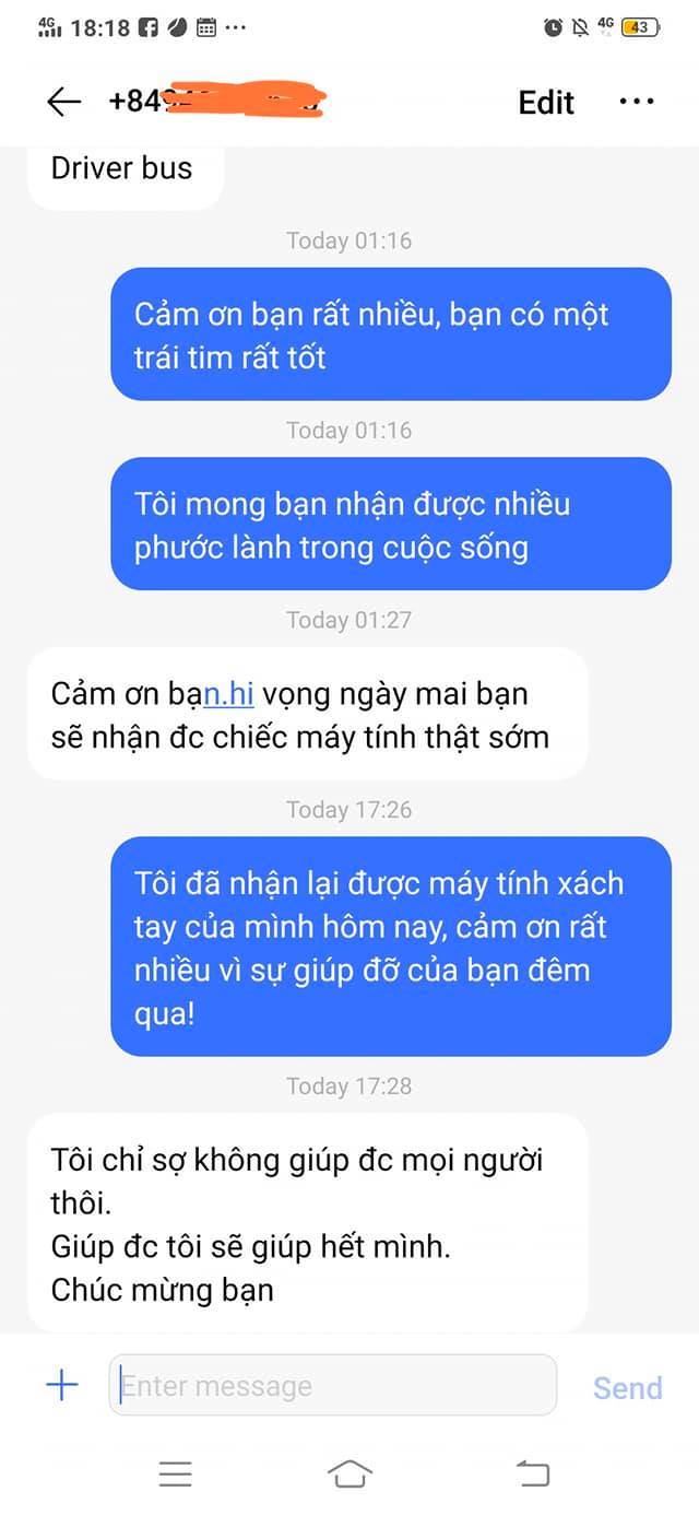 Nữ hành khách người nước ngoài xúc động viết tâm thư gửi tài xế công nghệ tốt bụng giúp tìm lại tài sản thất lạc: Xin cảm ơn những người Việt Nam trung thực và đáng tin cậy - Ảnh 2.