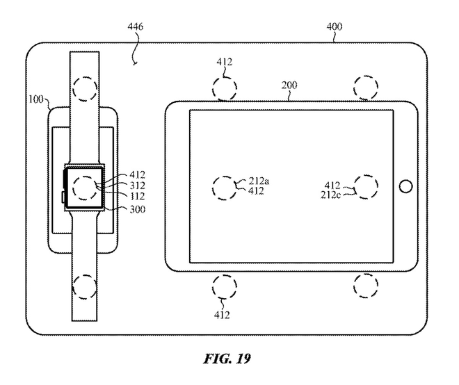 Apple đăng ký bằng sáng chế cho phép sử dụng MacBook để sạc không dây cho iPhone và Apple Watch - Ảnh 1.