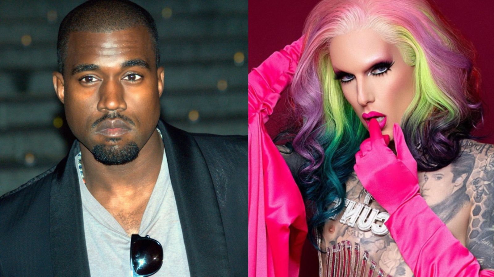 HOT: Kanye West is suspected of adultery with makeup king Jeffree Star in the middle of the divorce drama Kim, provoking the owner's reaction - Photo 2.