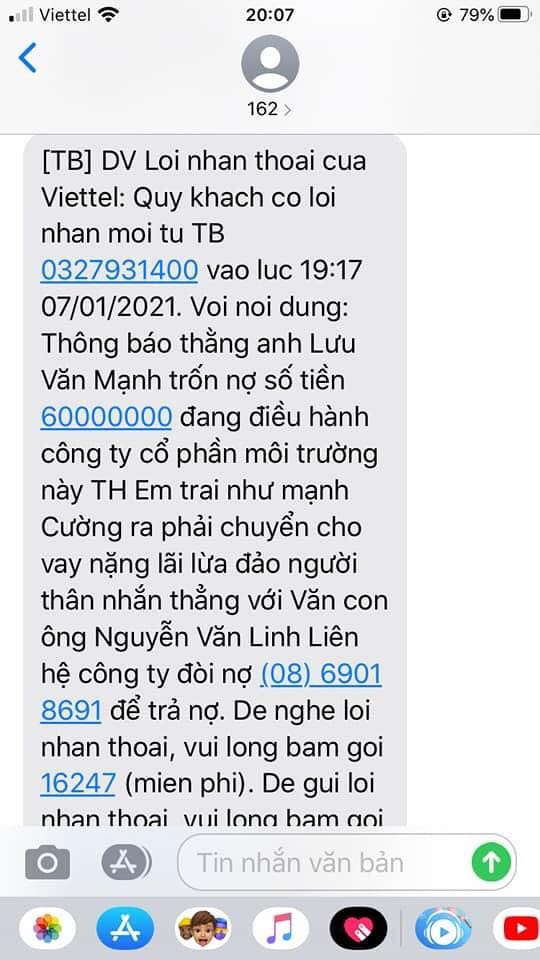 Giám đốc doanh nghiệp phát điên vì bị khủng bố đòi nợ - Ảnh 2.