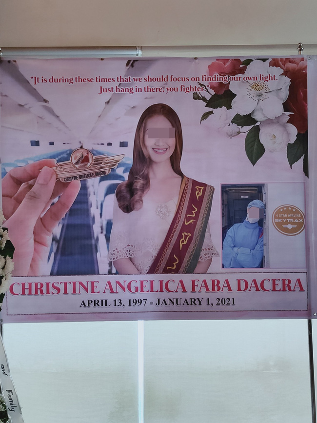 Tang lễ của Á hậu Philippines diễn ra trầm lắng tại quê nhà, rò rỉ hình ảnh bồn tắm được cho là nơi nạn nhân tử vong - Ảnh 1.