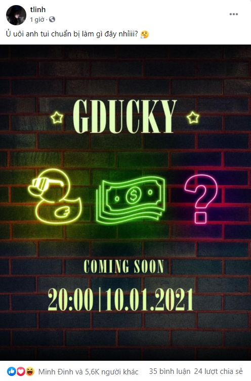 Hậu Rap Việt, GDucky ch&iacute;nh thức tung poster nh&aacute; h&agrave;ng sản phẩm mới, loạt th&iacute; sinh c&ugrave;ng HLV Karik đều hưởng ứng mạnh mẽ - Ảnh 7.