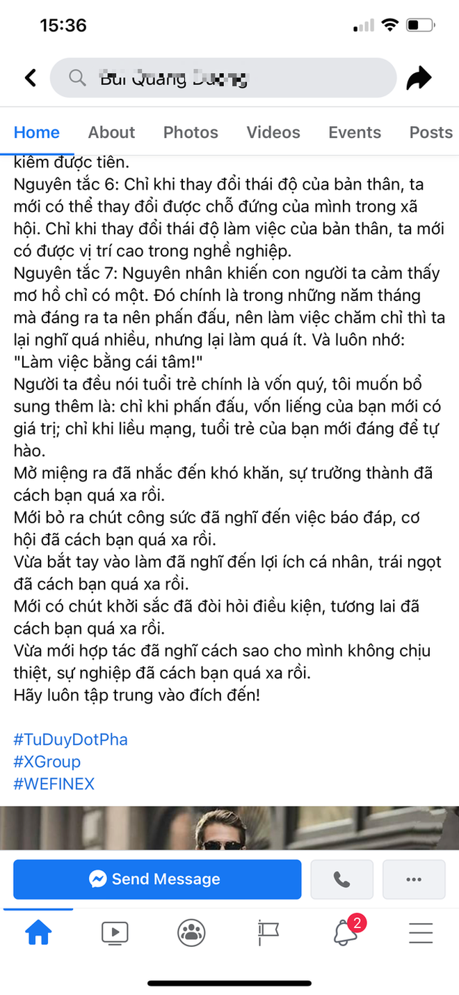 Thành viên Wefinex bị tố phông bạt: Mua xe cũ chưa tới 700 triệu đồng nhưng thổi giá lên tận 2,1 tỷ, lễ nhận xe diễn ra ngay trên vỉa hè - Ảnh 13.