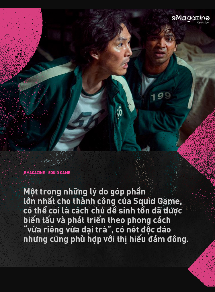 Squid Game cuộc chiến máu 'bọc đường' thành hiện tượng toàn cầu và
