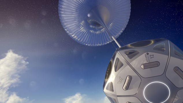 Khám phá chuyến du hành vũ trụ bằng khinh khí cầu trị giá 50.000 USD - Ảnh 1.
