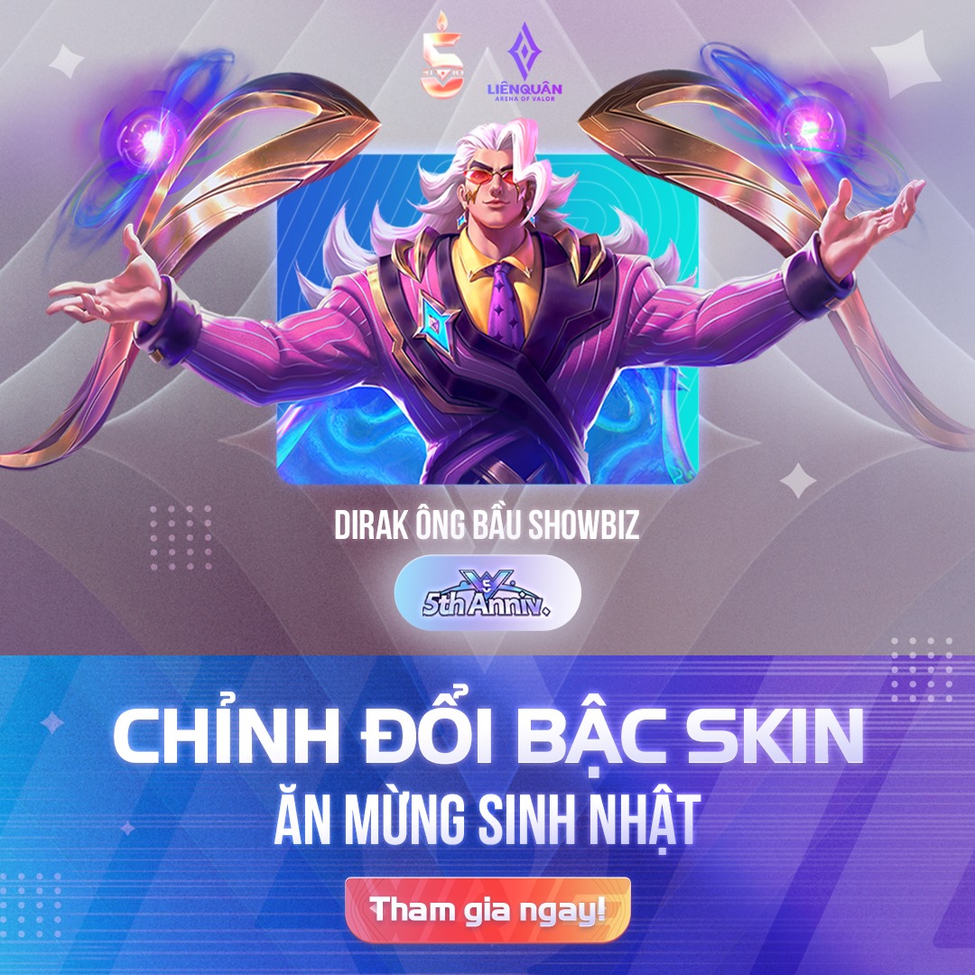 Kh&ocirc;ng chỉ tướng v&agrave; skin, game thủ Li&ecirc;n Qu&acirc;n Mobile c&ograve;n nhận được Qu&acirc;n Huy miễn ph&iacute; trong sự kiện sinh nhật 5 tuổi - Ảnh 4.