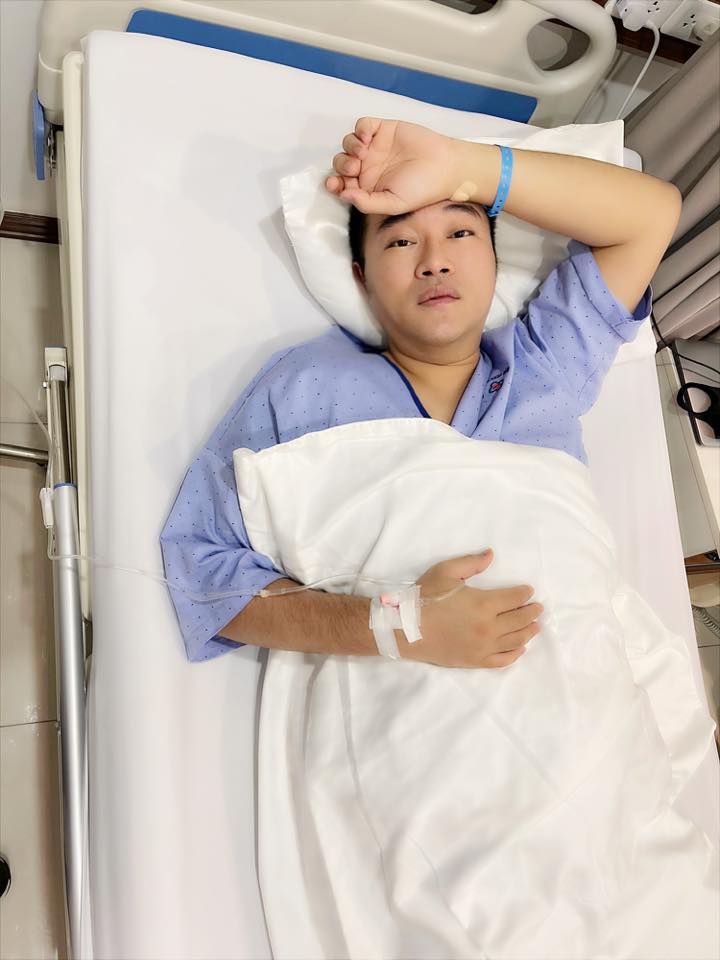 Một nam ca sĩ phải nhập viện phẫu thuật dạ dày, Quang Hà, Phương Oanh và dàn sao vô cùng lo lắng - Ảnh 1. Một nam ca sĩ phải nhập viện phẫu thuật dạ dày, Quang Hà, Phương Oanh và dàn sao vô cùng lo lắng - Ảnh 1.
