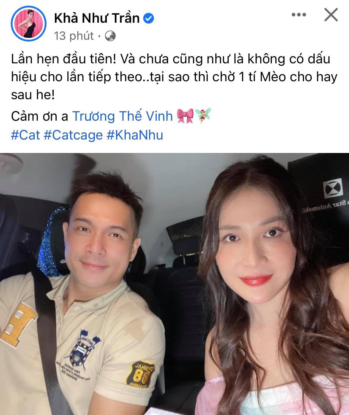 Giữa tin đồn yêu đương Trâm Anh (The Face), Trương Thế Vinh công khai hẹn hò 1 mỹ nhân Vbiz tối cuối tuần - Ảnh 4. Giữa tin đồn yêu đương Trâm Anh (The Face), Trương Thế Vinh công khai hẹn hò 1 mỹ nhân Vbiz tối cuối tuần - Ảnh 4.