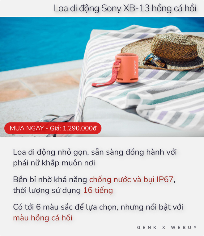 20/10 đến mà không biết chọn quà gì cho nửa kia? Check ngay loạt phụ kiện công nghệ màu siêu nữ tính này - Ảnh 3.