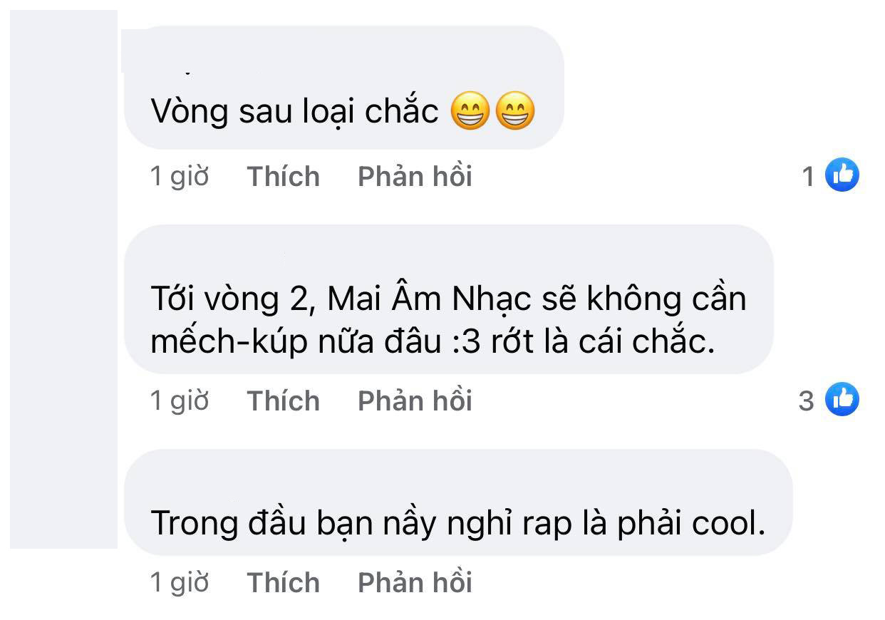 Netizen tranh cãi clip Mai Âm Nhạc dỗi hờn BTC Rap Việt: Vòng sau là bị loại ngay ấy, cho vào để khỏi nhàm chán thôi - Ảnh 6.