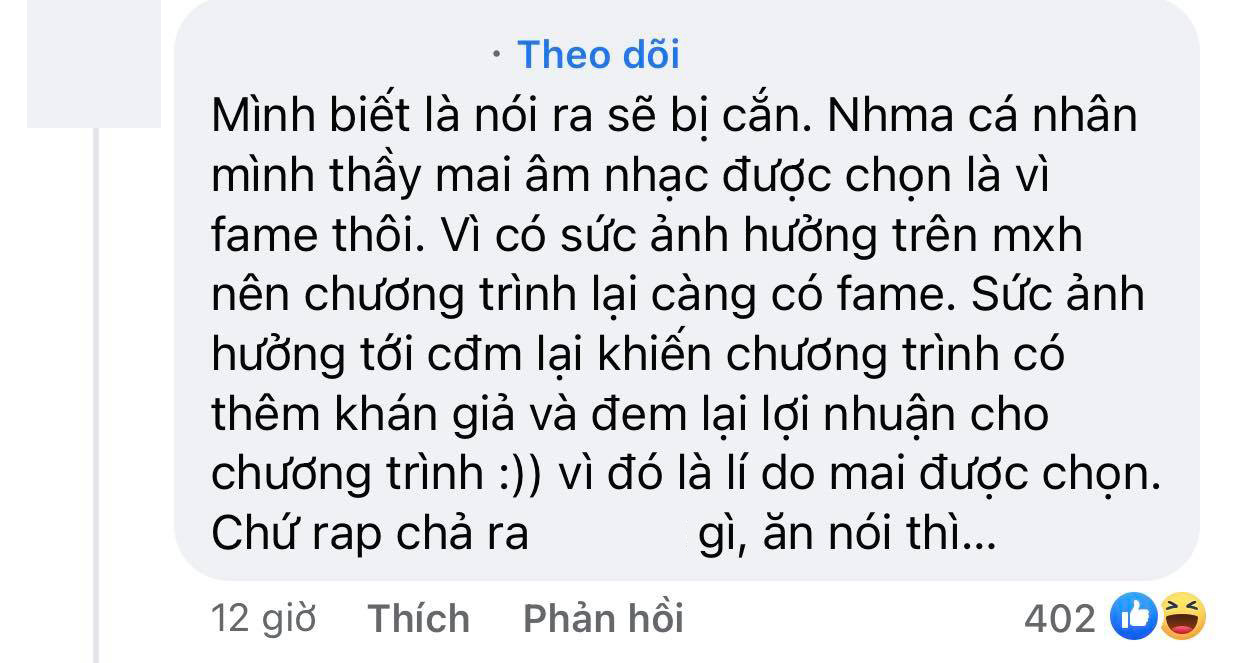 Netizen tranh cãi clip Mai Âm Nhạc dỗi hờn BTC Rap Việt: Vòng sau là bị loại ngay ấy, cho vào để khỏi nhàm chán thôi - Ảnh 8.