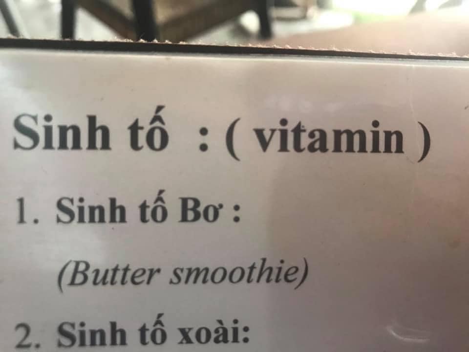 Chủ quán có tâm dịch tên món ăn sang Tiếng Anh, lỡ ghi sai 1 từ khiến nội dung trở nên kinh hoàng thế này - Ảnh 1.