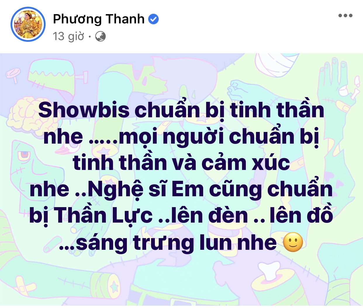 Phương Thanh úp mở: Showbiz chuẩn bị tinh thần, lên đèn, lên đồ sáng trưng luôn nhé - Ảnh 2.