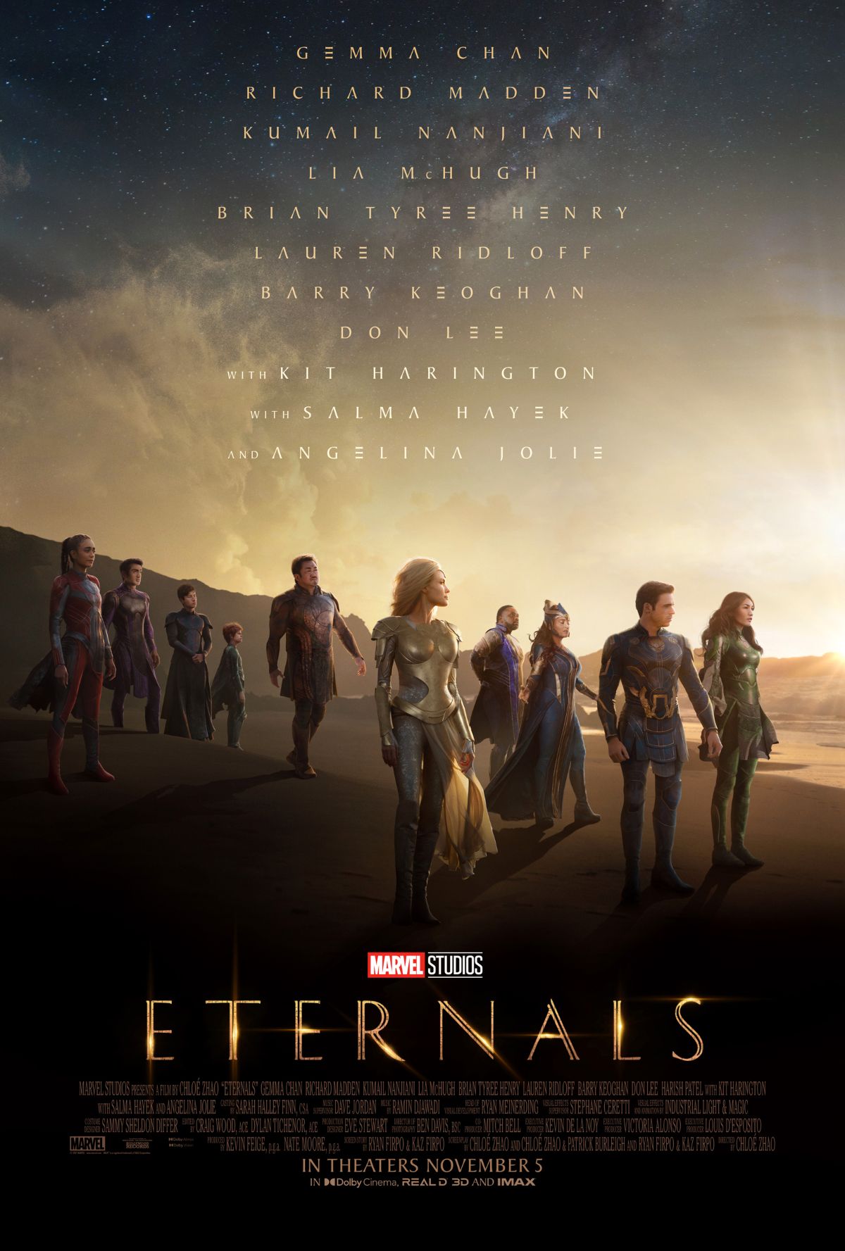 Bom tấn Eternals chiếu thử đã nhận cơn mưa lời khen từ netizen: Phim Marvel đỉnh nhất, đẳng cấp Oscar nó phải khác! - Ảnh 1. Bom tấn Eternals chiếu thử đã nhận cơn mưa lời khen từ netizen: Phim Marvel đỉnh nhất, đẳng cấp Oscar nó phải khác! - Ảnh 1.