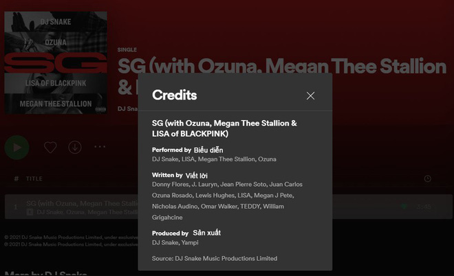 Ca khúc Lisa kết hợp DJ Snake phát hành audio giữa đêm: Giai điệu Latinh cực cuốn nhưng em út BLACKPINK hát được bao nhiêu giây? - Ảnh 2.