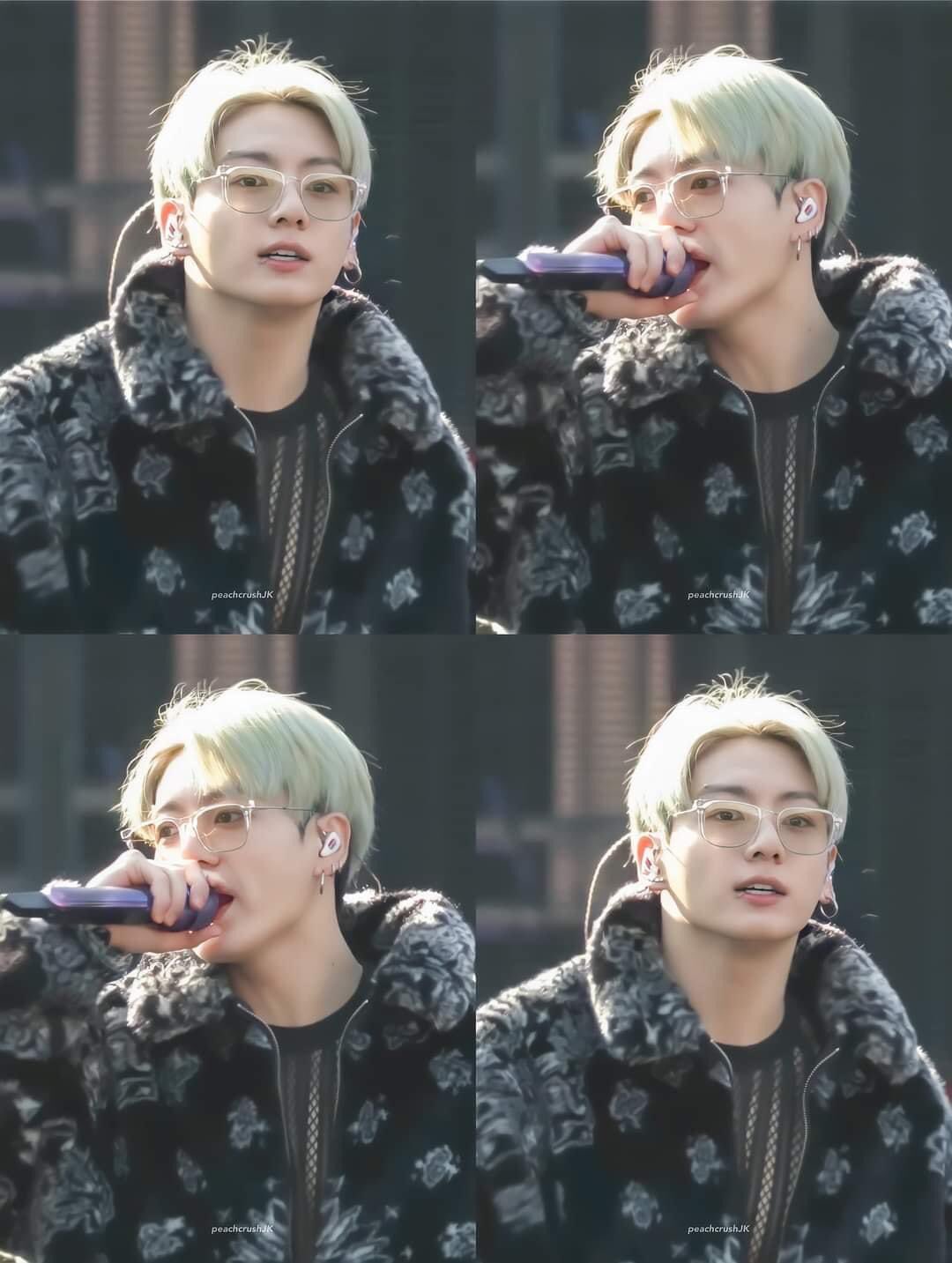Hot nhất hôm nay chính là màu tóc mới của Jungkook tại concert, fan còn mất liêm sỉ đòi em út BTS cởi áo vì 1 lý do - Ảnh 3.