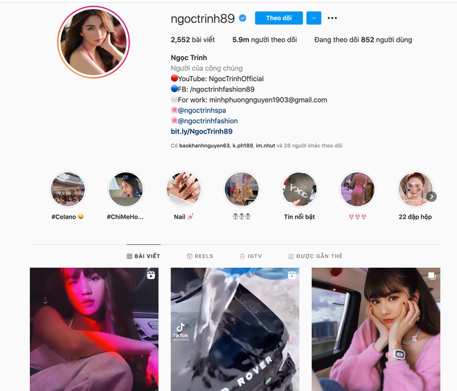 Không đợi đến lùm xùm gương fake, Ngọc Trinh đang gặp khủng hoảng trên Instagram? - Ảnh 3.