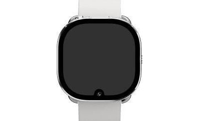Smartwatch của Meta lộ diện với m&agrave;n h&igrave;nh giọt nước, camera t&iacute;ch hợp - Ảnh 1.