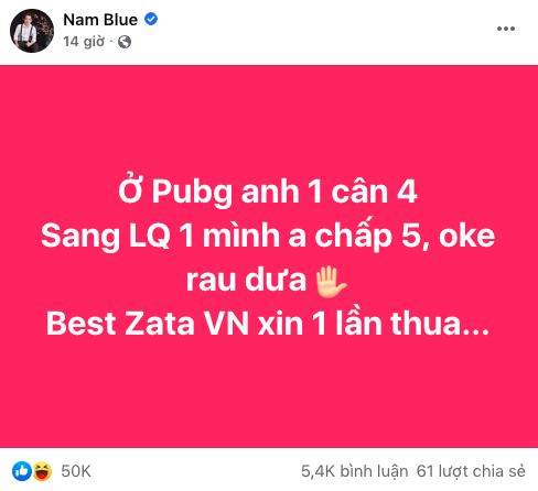 Lập kế hoạch mới, streamer Nam Blue quyết tâm khuấy đảo Liên Quân? - Ảnh 3.