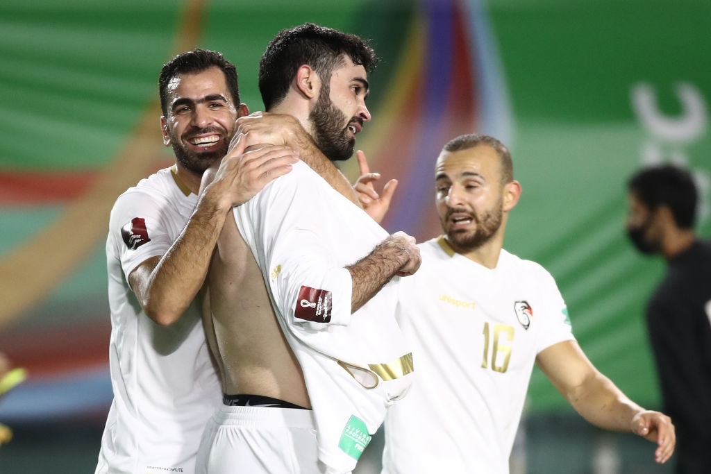 Tuyển thủ Syria ăn mừng như Ronaldo sau khi lập siêu phẩm vào lưới đội tuyển của Son Heung-min - Ảnh 3.