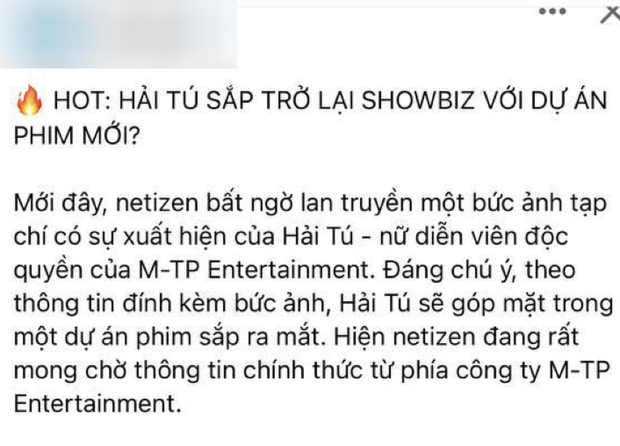 10 tháng rồi mới thấy Instagram Hải Tú khởi sắc hậu drama trà xanh, nghi vấn chuẩn bị quay lại Vbiz? - Ảnh 6.