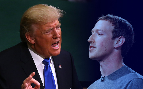 Ông Trump gọi Mark Zuckerberg là tội phạm - Ảnh 1.